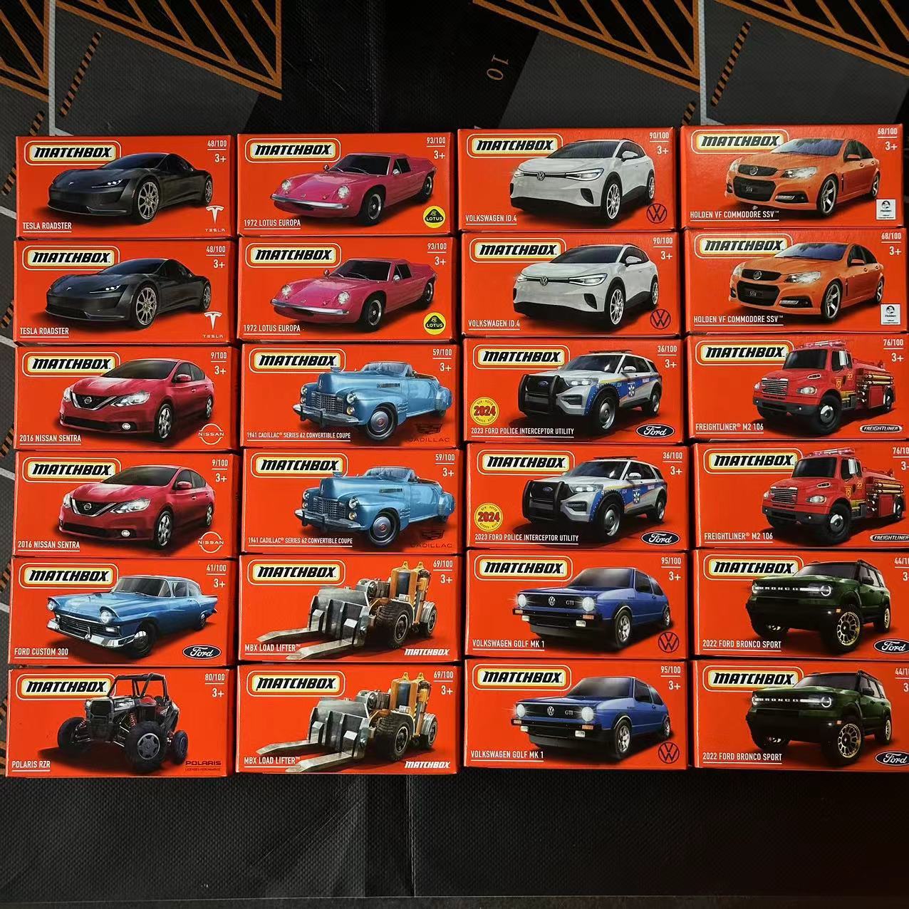 Matchbox 980L-30782 Basic Car Assortment [Box of 24 Mini Cars] [from 3 Years Old]