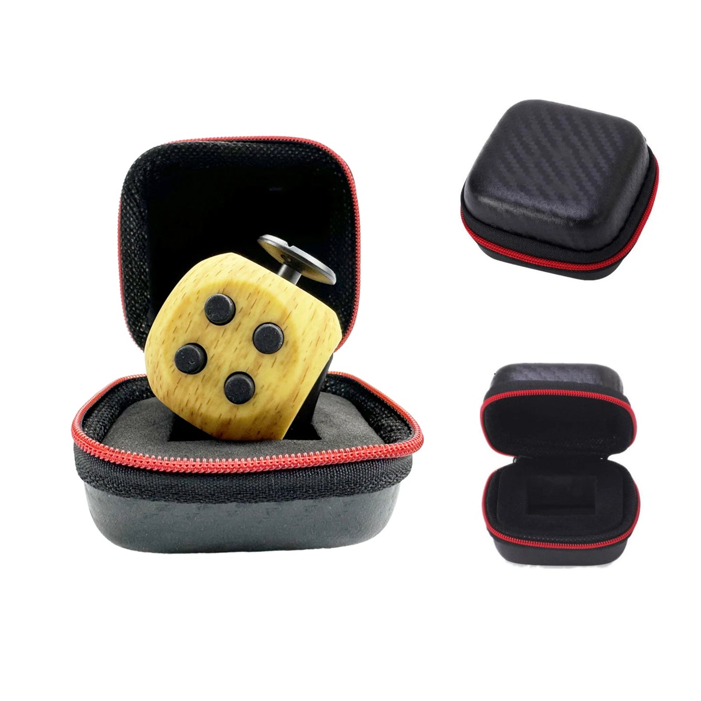 6 Face Fidget Cube Relieves Stress and Anxiety for Children and Adults, Decompression Toy Various Colors