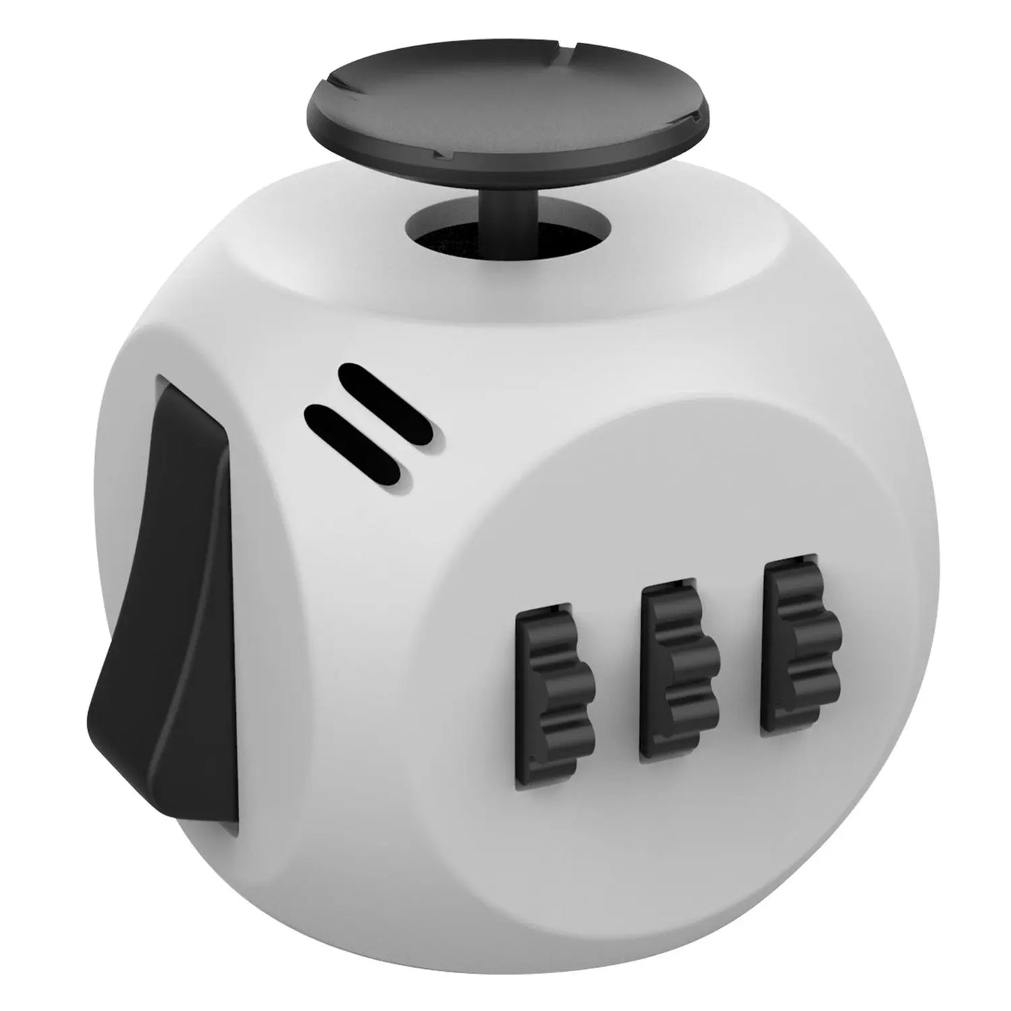 6 Face Fidget Cube Relieves Stress and Anxiety for Children and Adults, Decompression Toy Various Colors