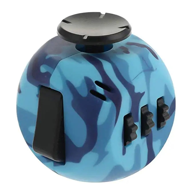 6 Face Fidget Cube Relieves Stress and Anxiety for Children and Adults, Decompression Toy Various Colors